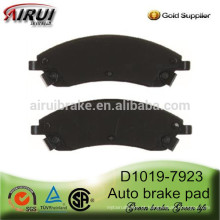 Alta qualidade Frente freio pad D1019-7923 para Cadillac SRX (OE: 18047994)